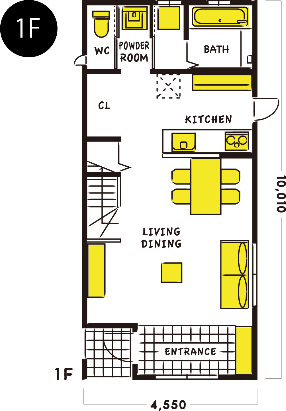 間取り図1F
